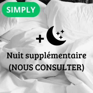 SIMPLY : Nuit supplémentaire (NOUS CONSULTER)