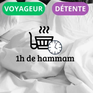 1 heure de hammam (Formules Voyageur & Détente)