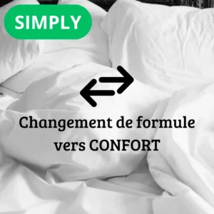 SIMPLY : Changement de formule vers CONFORT