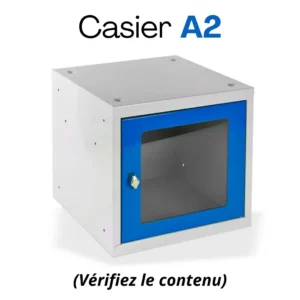 Casier A2 : à commander devant le casier